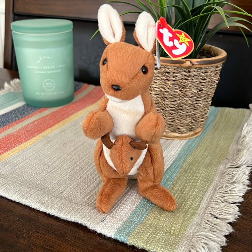 Pouch retired beanie baby.  Excellent condition!